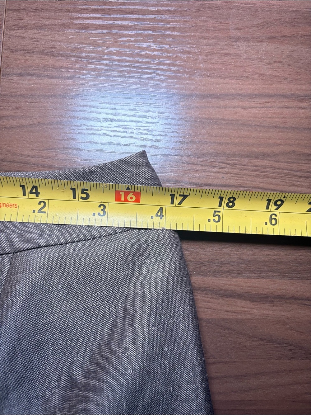 Tahari Women’s 2 Piece Skirt Suit Short Sleeve Belted Blazer Brown Career - Picture 15 of 16